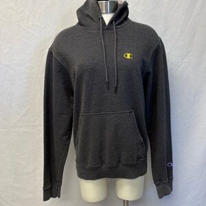 Champion Dark Gray Hoodie with Logo